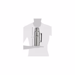 Thermos 4003.205.120ÃÂ Vacuum Flask Stainless King Flask 1.2ÃÂ Litre Stainless Steel Matte