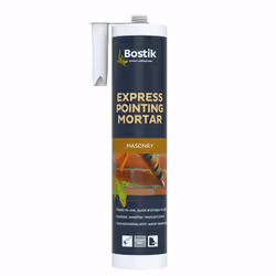 BOSTIK 310ml Express Cement Pointing Mortar Grey Durable Masonry Repair