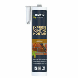 BOSTIK 310ml Express Cement Pointing Mortar Grey Durable Masonry Repair
