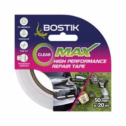 | Max Repair Tape | Clear | Ultra Strong Waterproof Duct Tape | Maximum Bond Strength | Heat, Water & UV Resistant | Indoor & ...