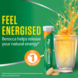 Berocca Orange Energy Vitamin - 45 Tablets