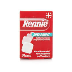Rennie Spearmint 24 Tablets