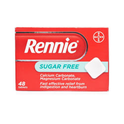 Rennie Sugar Free 48 Tablets