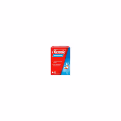 Rennie Peppermint 12 Chewable Tablets (Pack of 20)