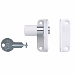 Yale Locks P123WE Sash Window Presslock White