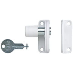 Yale Locks P123WE Sash Window Presslock White