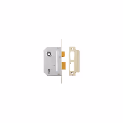 Yale Locks 650246285162 PM246 Internal 2 Lever Mortice Sashlock Polished Chrome 80mm 3in