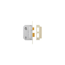 Yale Locks 650320105025 PM320 3 Lever Mortice Sashlock Polished Brass 65mm 2.5in