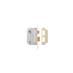 Yale Locks 650320205025 PM320 3 Lever Mortice Sashlock Polished Brass 79mm 3in