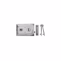Yale Locks 60334305077 P334 Rim Lock Grey Finish 156 x 104mm Visi