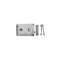 Yale Locks 60334305166 P334 Rim Lock Brass Finish 156 x 104mm Visi