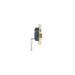 Yale Locks 655600105025 PM560 Hi-Security BS 5 Lever Mortice Sashlock Polish Brass 68mm 2.5in