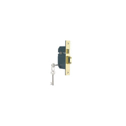 Yale Locks 655600105025 PM560 Hi-Security BS 5 Lever Mortice Sashlock Polish Brass 68mm 2.5in