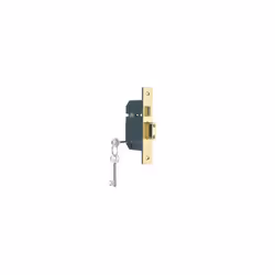 Yale Locks 655600205025 PM560 Hi-Security BS 5 Lever Mortice Sashlock Polish Brass 81mm 3in