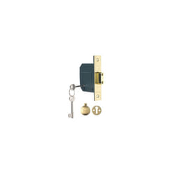 Yale Locks 655620105025 PM562 Hi-Security BS 5 Lever Mortice Deadlock 68mm 2.5in Polish Brass
