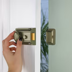P-77-CH-CH-60 - Traditional Nightlatch - 60mm - Chrome Finish - Standard Security