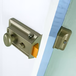 P-77-CH-CH-60 - Traditional Nightlatch - 60mm - Chrome Finish - Standard Security