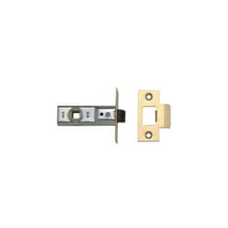 Yale Locks 3PM888PB2Rebated Mortice Latches 64mm 2.5-inch - Polished Brass Finish (Pack of 3)