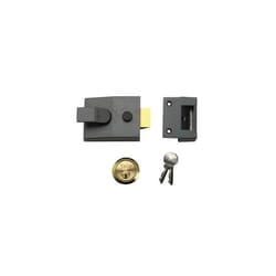 Yale P-89-CH-CH-60 Deadlocking Nightlatch 60mm Chrome Cylinder Chrome Case Pre Packed