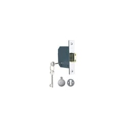 Yale Locks 655620105162 PM562 Hi-Security BS 5 Lever Mortice Deadlock 68mm 2.5in Polish Chrome