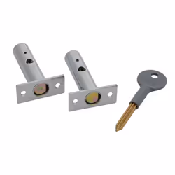 Yale Locks P2PM444CH Door Security Bolt Polished - Chrome Finish (Visi Pack) of 2