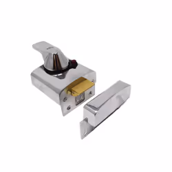 Yale British Standard Maximum Security 60mm Nightlatch, External Door Lock, Yale BS1 Night Latch Offers Maximum Security against Known Methods of...