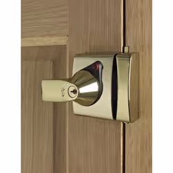 Yale Locks BS1 Nightlatch British Standard Security Lock 60 mm Brasslux Finish Visi Pack