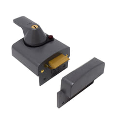 Yale YALPBS2DMG PBS1 & PBS2 Auto Deadlocking PBS2DMGPB40  BS2 British Standard Nightlatch  40 mm  Finish  High Security Approved by Insurance Companie