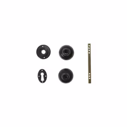Yale Locks P405-BL P405 Rim Knob Black Finish