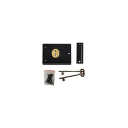 Yale Locks P-402-BK P402 Rim Lock Black Finish 102 x 76mm Visi