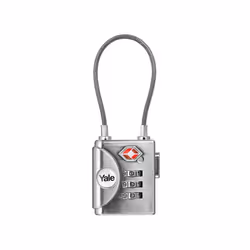Yale Locks YTP3/32/350/1 YaleÃÂ TSA Padlock Soft Shackle 32 mm