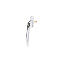 P-YWHLCK40N-PC Universal Window Handles, fits Right or Left Handed windows, 40mm spindle, Lockable, Visi Packed, suitable for PVCu windows, Polished