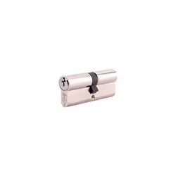 KM3040-NP Euro Double 1 Star Kitemarked Cylinder, 3 Keys Supplied, High Security, Boxed, Suitable for All Door Types, Nickel  ...