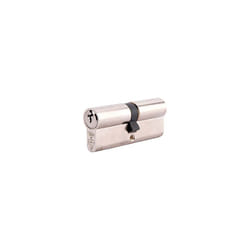LIKE-NEW Yale KM4040-NP Euro Double 1 Star Kitemarked Cylinder, 3 Keys
