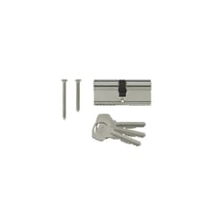 Yale Locks PKM4050-NP Euro Double Cylinder Kitemark 40 x 50 100mm Nickel Plated Visi
