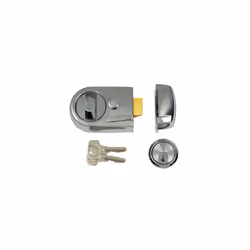 Yale Locks P-Y3-CH-CH-60 Y3 Nightlatch Modern 60mm Backset Polished Chrome Finish Visi