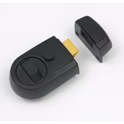 Yale Locks Y3 Nightlatch Modern Black Finish 60 mm Backset Visi Pack