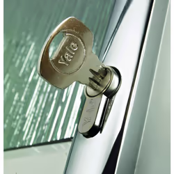 B-ED4545KA-SNP - Euro Cylinder Lock - Keyed Alike - 45/45 (100mm) / 45:10:45 - Nickel Finish - Standard Security - 2