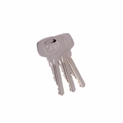 PKMT3030-NP - KM Superior 1 Star Euro Cylinder Lock - Thumb Turn - 30/30 (70mm) / 30:10:30 - Nickel Finish - High