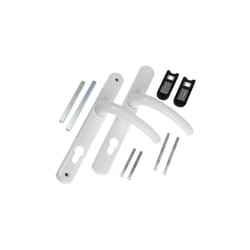 Yale Superior Door Handle Standard Security for PVCu Doors 92 mm/215 mm White