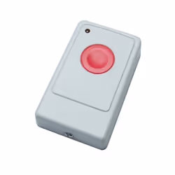 Yale Easy Fit Panic Button, White, Wireless, Battery
