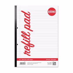 RHINO A4 Refill Pad 160 Leaf F8M (Pack of 24)