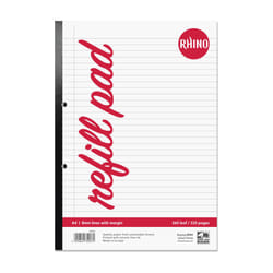Rhino A4 Refill Pad 160 Leaf F8M (Pack of 24)