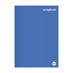 Rhino 13 x 9 A4+ Scrapbook 36 Page Blue Sugar Paper (Pack 6) - SB6-6 D