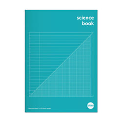Rhino A4 Science Book 64 Page F8M and 2:10:20 Graph Ruling (Pack of 80