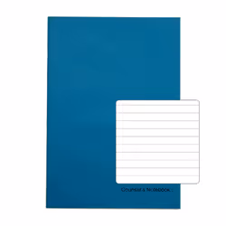 RHINO A4 Perforated Counsels/Council Notebook 96 Page Light Blue F8 (Pack of 80)