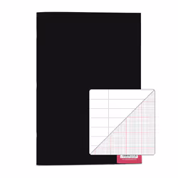 RHINO A4 Polypropylene Toughback Science Book 64 Page F8M and 2:10:20 Graph Ruling (Pack of 48)