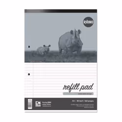 RHINO A4 Refill Pad 80 Leaf F8M (Pack of 40)