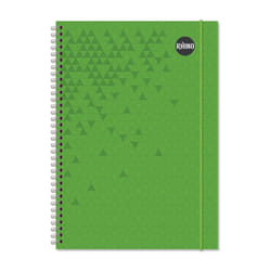 Rhino A4 Polypropylene Notebook with Elastic Band 200 Page Assorted Co