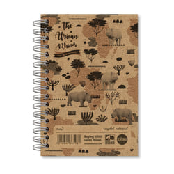 Rhino A6 Recycled Twinwire Notebook 200 page F7 (Pack of 72)